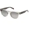 Image de Timberland Homme Timberland TB9334 45D Lunettes de soleil Injecté Marron Gris Ronde Polarisé Ombré