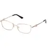 Image de Guess Femme Guess GU2975 028 Montures optiques Métal Or Carré Normale