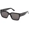 Image de Guess Unisex Guess GU7916 01A Lunettes de soleil Injecté Noir Fumée Carré Normale