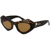 Image de Lunettes de soleil pour femme Pucci EP0214 Dark Havana 50/23/140