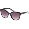 Image de Guess Femme Guess GU7877 01B Lunettes de soleil Injecté Noir Fumée Ronde Normale Ombré