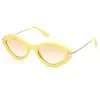 Image de Emilio Pucci Femme Emilio Pucci EP0223 39F Lunettes de soleil Acétate Jaune Marron Géométrique Normale Ombré