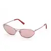 Image de Emilio Pucci Femme Emilio Pucci EP0224 72U Lunettes de soleil Métal Rose Rouge Géométrique Normale Miroir