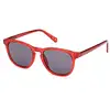 Image de Guess Homme Guess GU8293 66A Lunettes de soleil Injecté Rouge Fumée Ronde Normale