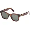 Image de Adidas Unisex Adidas OR0109 52N Lunettes de soleil Acétate Ronde Normale