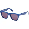 Image de Lunettes de soleil Adidas Gafas adidas Originals OR0110 azul intenso lentes ahumadas pour Uni