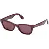 Image de Adidas Unisex Adidas OR0117 81U Lunettes de soleil Acétate Violet Bordeaux Carré Normale