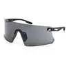 Image de Adidas Sport Unisex Adidas Sport SP0090 ADIDAS DUNAMIS 02A Lunettes de soleil Injecté Noir Fumée Masque Normale