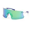 Image de Adidas Sport Unisex Adidas Sport SP0090 ADIDAS DUNAMIS 21Q Lunettes de soleil Injecté Blanc Vert Masque Normale