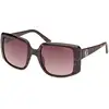 Image de Guess Femme Guess GU00097 52F Lunettes de soleil Injecté Carré Normale Ombré