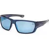 Image de Lunettes de soleil Timberland TB00002, bleu brillant, modèle homme, dimensions 64/16/135
