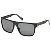 Image de Timberland Homme Timberland TB00005 01R Lunettes de soleil Injecté Noir Vert Carré Polarisé