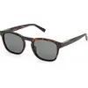 Image de Lunettes de soleil Timberland TB00007, modèle Dark Havana, dimensions 52/21/150, pour hommes