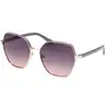 Image de Guess Femme Guess GU00108 32B Lunettes de soleil Métal Or Fumée Géométrique Normale