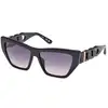 Image de Guess Femme Guess GU00111 01B Lunettes de soleil Injecté Noir Fumée Cat Eye Normale Ombré