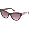 Image de Guess GU00112 52F dark havana 56/17/140 Lunettes de soleil pour femmes