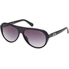 Image de Guess GU00125 02B matte black 60/14/140 Lunettes de soleil hommes