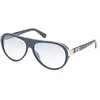 Image de Guess Homme Guess GU00125 20C Lunettes de soleil Injecté Gris Fumée Pilote Normale