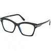 Image de TOM FORD Femme TOM FORD FT5965-B 001 Montures optiques Acétate Noir Carré Normale