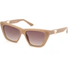 Image de Guess GU00139 59F shiny beige 53/15/140 Lunettes de soleil pour femmes