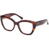 Image de Max Mara Femme Max Mara MM5134 052 Montures optiques Acétate Havane Cat Eye Normale