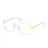 Image de MAX&Co Femme MAX&Co MO5140 025 Montures optiques Métal Ivoire Ronde Normale