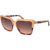 Image de Guess Marciano Gm00009 Damen-sonnenbrille Orange Gradient Brown Mann Orange Gradient Brown