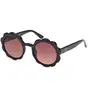 Image de Guess Unisex Guess GU00127 01F Lunettes de soleil Injecté Noir Marron Ronde Normale