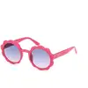 Image de Guess Unisex Guess GU00127 72Z Lunettes de soleil Injecté Rose Violet Ronde Normale