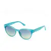 Image de Guess Unisex Guess GU00128 87W Lunettes de soleil Injecté Turquoise Bleu Cat Eye Normale
