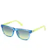 Image de Guess Unisex Guess GU00129 90W Lunettes de soleil Injecté Bleu Bleu Carré Normale