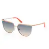 Image de Guess Femme Guess GU00132 74P Lunettes de soleil Métal Rose Vert Cat Eye Normale