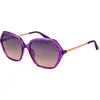 Image de Guess GU00134 81Z shiny violet 55/16/140 Lunettes de soleil pour femmes