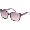 Image de Guess Marciano Gm00012 Damen-sonnenbrille Lila Gradient Or Mirror Violet Mann Lila Gradient Or Mirror Violet