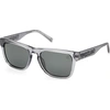 Image de Timberland TB00011 20R gris brillant 53/16/140 TEEN Sonnenbrillen
