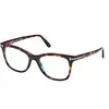 Image de TOM FORD Femme TOM FORD FT5986-B 052 Montures optiques Acétate Havane Carré Normale