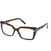 Image de TOM FORD Femme TOM FORD FT5991-B 052 Montures optiques Acétate Havane Carré Normale