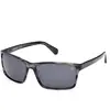 Image de Timberland Homme Timberland TB00032 01R Lunettes de soleil Acétate Noir Vert Carré Polarisé