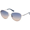 Image de Guess GU00148 32W shiny pale gold 60/16/135 Lunettes de soleil pour femmes