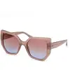 Image de Guess Femme Guess GU00153 57F Lunettes de soleil Injecté Beige Marron Géométrique Normale