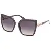 Image de Guess Femme Guess GU00160 20B Lunettes de soleil Injecté Gris Fumée Papillon Normale