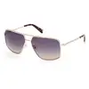 Image de Guess Homme Guess GU00167 32W Lunettes de soleil Métal Or Bleu Carré Normale