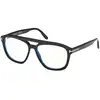Image de TOM FORD Homme TOM FORD FT6024-B 001 Montures optiques Acétate Noir Carré Normale
