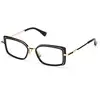 Image de Max Mara Femme Max Mara MM5186 001 Montures optiques Acétate Noir Carré Normale