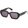 Image de MAX&Co Femme MAX&Co MO0126 01A Lunettes de soleil Acétate Noir Fumée Géométrique Normale