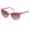 Image de Guess Femme Guess GU00189 74F Lunettes de soleil Injecté Rose Marron Cat Eye Normale
