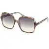 Image de Guess Femme Guess GU00190 95P Lunettes de soleil Métal Havana Carré Normale Sfumato