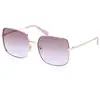 Image de Guess Femme Guess GU00194 59F Lunettes de soleil Métal Beige Marron Carré Normale