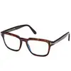 Image de TOM FORD Homme TOM FORD FT6032-B 52 Montures optiques Acétate Havane Carré Normale