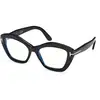 Image de TOM FORD Femme TOM FORD FT6044-B 001 Montures optiques Acétate Noir Géométrique Normale